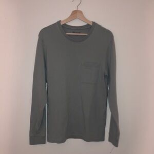 🧵👕 Madewell Size Small Long Sleeve Shirt Men’s | FREE HANGER w/ Purchase 🪡🧵